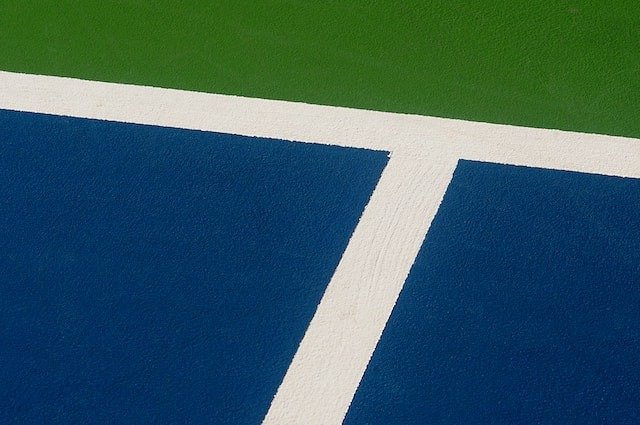 tennis court boundary